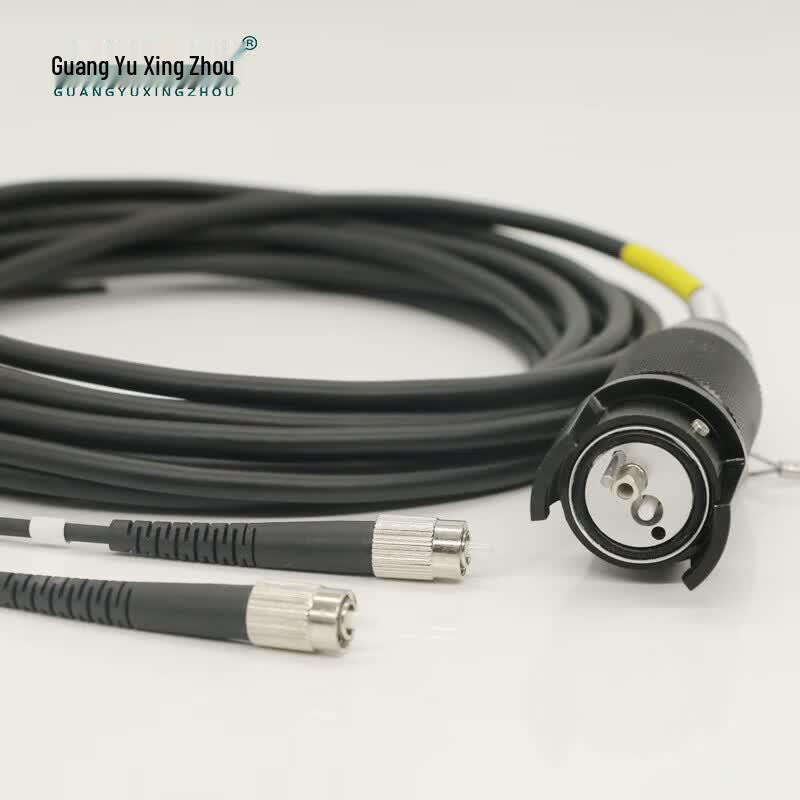 Rugged Fiber Optic Aviation Connector Cable Assembly