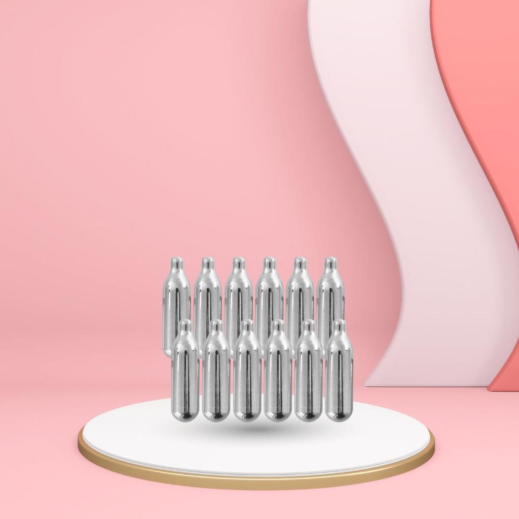 Set of 12 Nitrous Oxide Cartridges for Zenker Chantilly Siphon Ref. 9918050