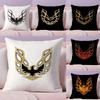 Golden P-Pontiac Cushion Cover Plush Fabric Soft Double-Sided Printed Sofa Pillow Case Colorfast Home Decor Gift