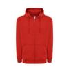 JHK Unisex Adult Plain Full Zip Hoodie