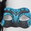 Venetian Masquerade Masks Halloween Mardi Gras Masks with Stick Ball Party Masks