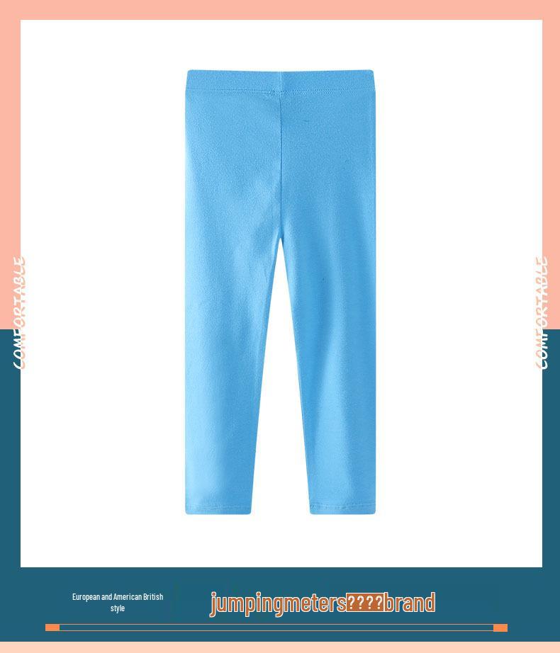 Multicolor Girls' Long Leggings - Autumn Collection Available