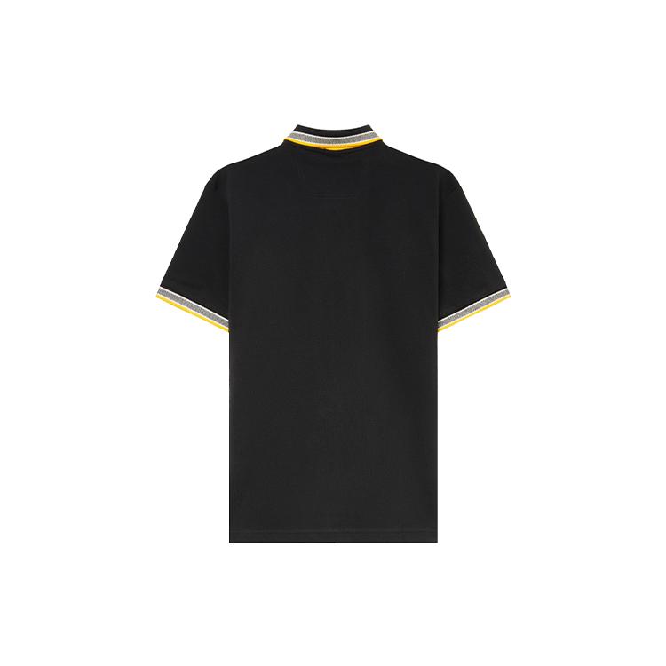 HUGO BOSS Polo Shirts Men's Black Polo Collar Moderate Straight Fit 50398302-016