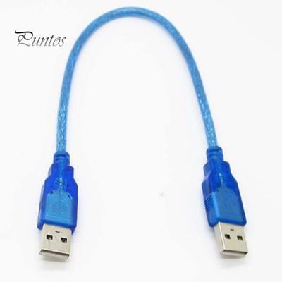Cavo di prolunga dati adattatore USB 2.0 tipo A maschio a USB maschio da 30 cm