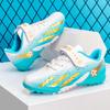 Children's Football Shoes Teens Boys and Girls Students Kids Shattered Nails Velcro Grass Game Training
