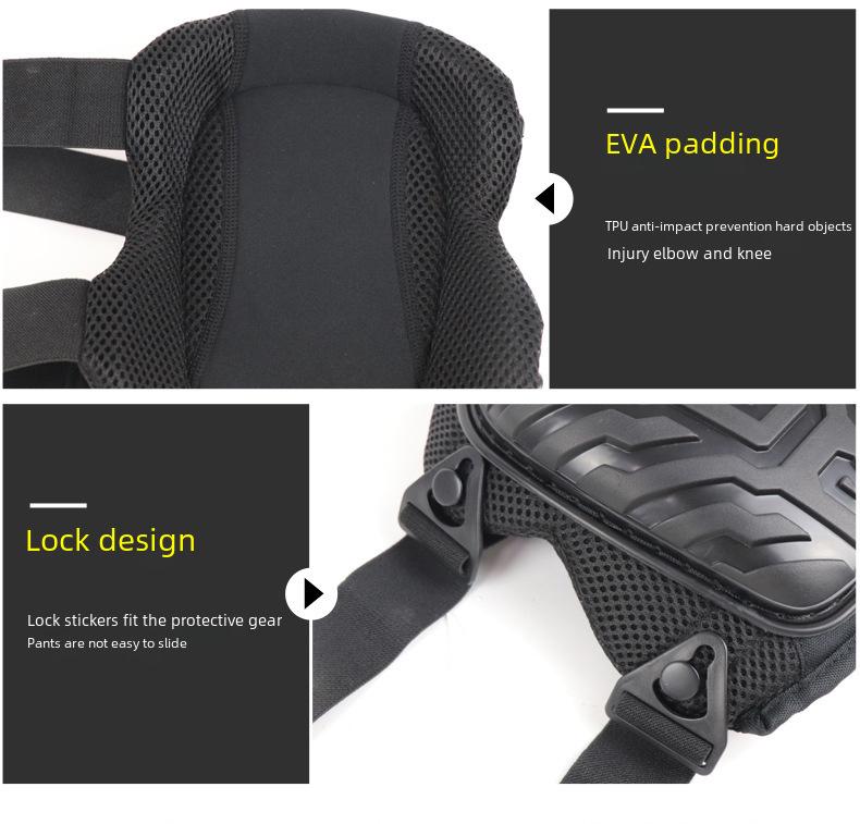 Durable Non-Slip Hard Shell Knee Pads for Construction, Car Repair, Gardening, and Outdoor Sports