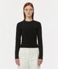 Lady Volume Ribbed Knit Tube Top_Black