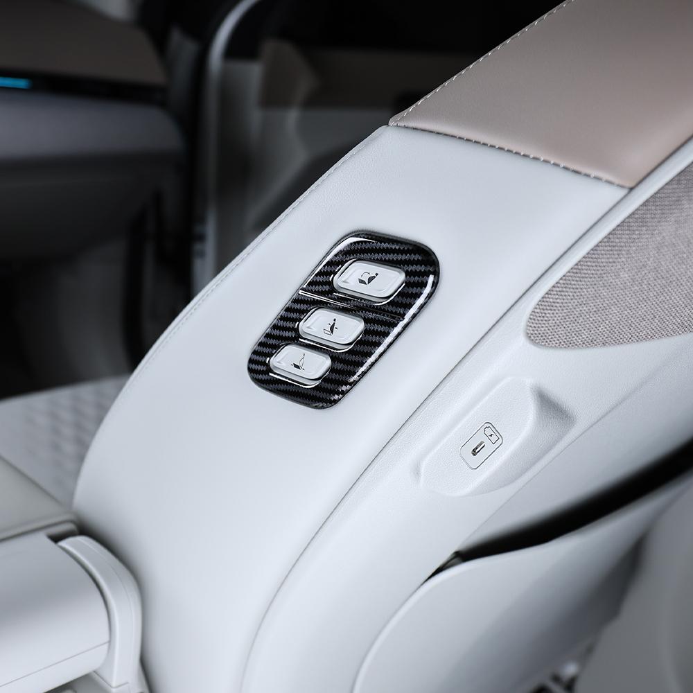 For Kia EV4 2025 2026 Passenger Seat Adjustment Button Cover Side Seat Control Panel Automotive Accessories LHDGood Product