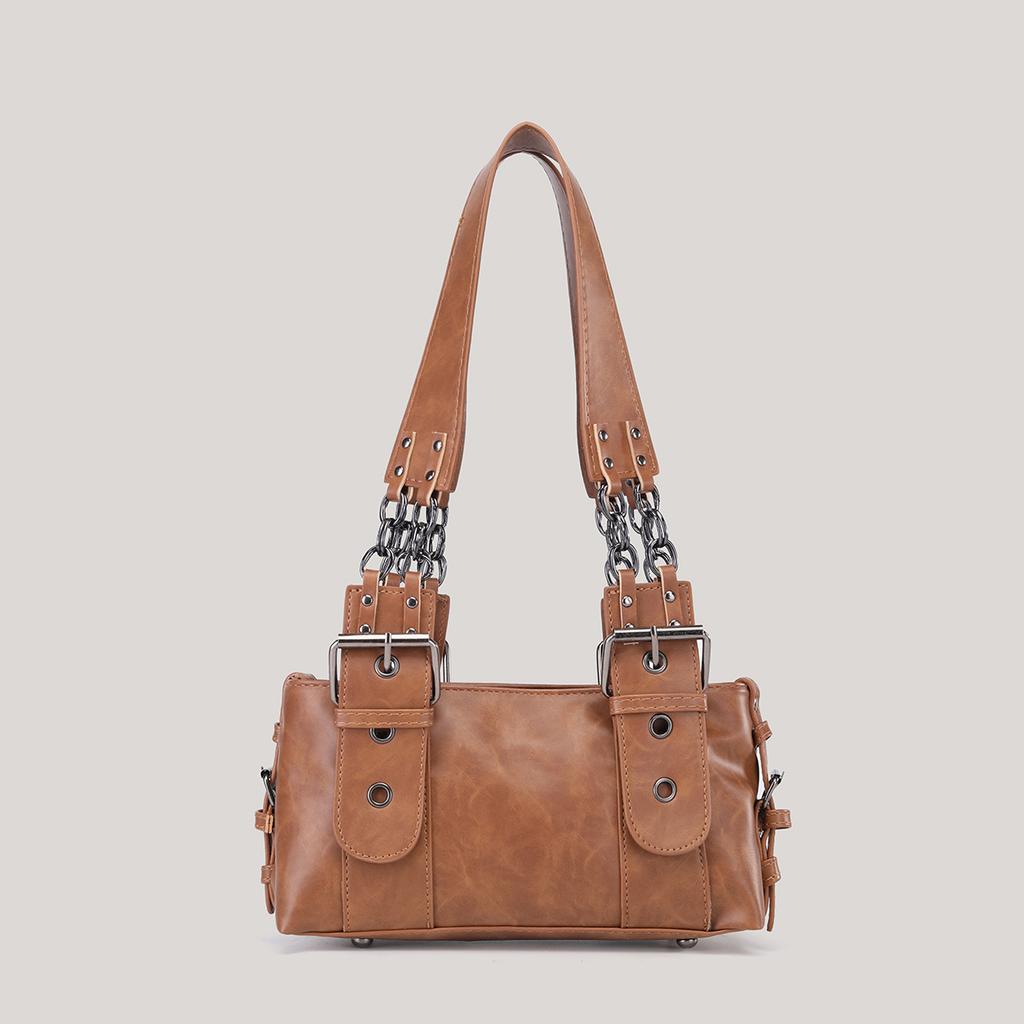 Truck Bag with Large Capacity, Single-shoulder, Underarm Waste Cloth Wind Protection Handbag