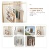 Multifunctional Closet Storage Hanger With 20 Non Slip Hooks Perfect For Organizing Bras Ties Belts Saving Wardrobe Space