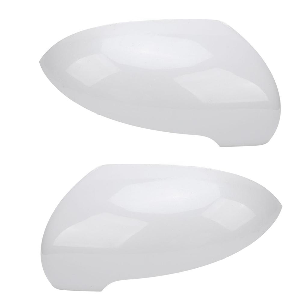 Rear View Mirror Cap Cover White Impact Resistant Scratch Proof Exterior Side Door Mirror Cap for So