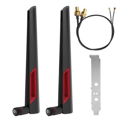2 Stück IPEX zu SMA Verbindungskabel für WiFi 2,4 GHz Wireless Router mit externen Antennen AC88 Antenne