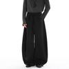 American retro high-end scimitar casual pants men's and women's autumn loose and lazy wide-leg straight drape sweatpants