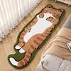 Long Cat-Patterned Rug Insulating, Warm, Non-Slip Entrance Hallway Doormat Bedroom Entrance Mat Bedside Rug Home Decor