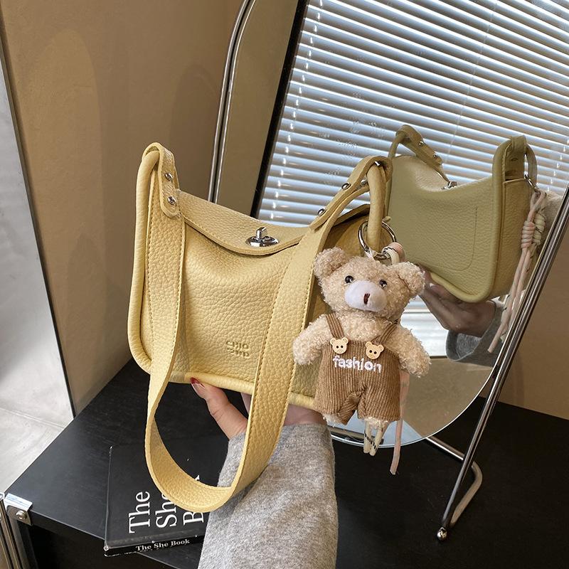 Premium Small Bag Women's New Summer Fashion Messenger Bag Shoulder Armpit Small Square Bag