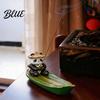 Desktop Incense Holder Fishing Panda Stick Holder Leaf Boat Burner Ash Tray for Yoga Meditation Spa Room Decoration