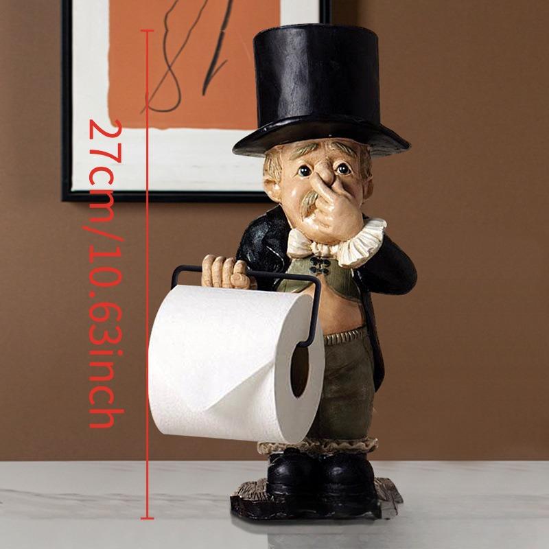 

Hot Style Creative Gentleman Tissue Holder European and American Modern Simple Home Decor Personality Fashion Decoration Figurin