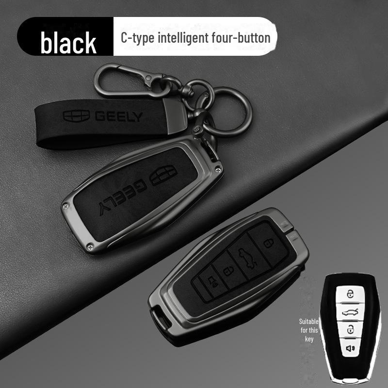 Husă cheie auto Geely pentru Emgrand, Haoyue L, Xingyue L, Xingrui L, Boyue, Binyue, Vision X6/X3