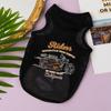 2023 Cartoon Breathable Soft Polyester Fibre Puppy Vest Cat Costume Cat T-shirt Dog Clothes