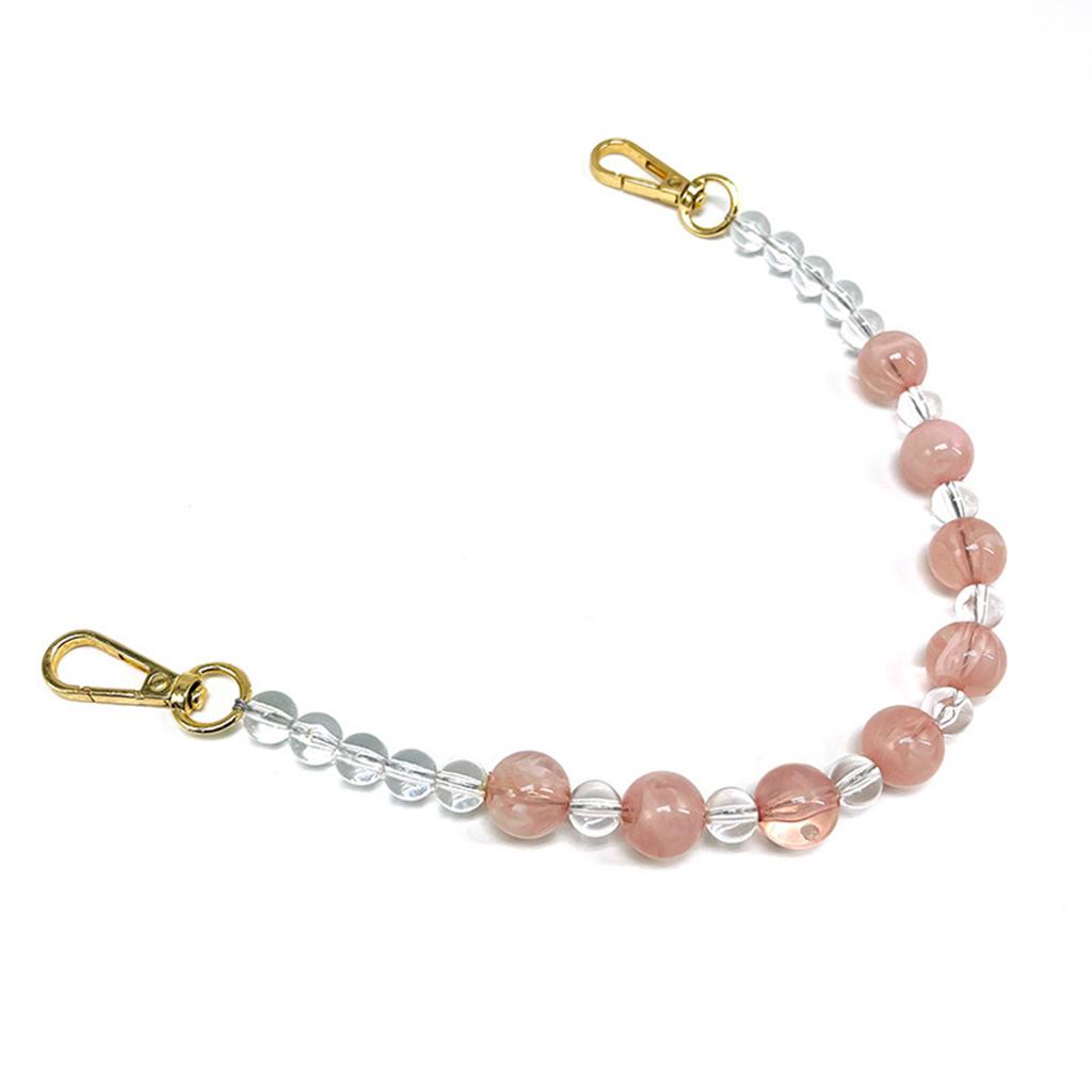 Handbag Chain Bag Strap Replacement Clutches Round Bead Chains 36cm Straps DIY Purse Handicraft Bags Accessories