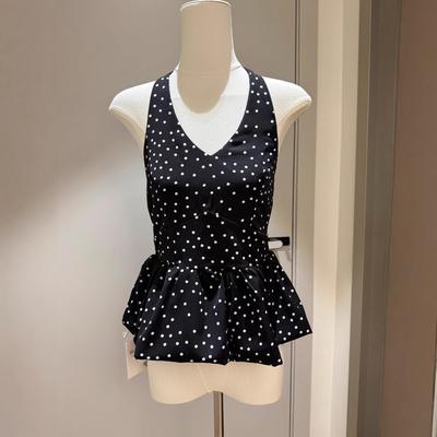 Women's 2026 Summer Korean Dot Halter Slimming Camisole Top