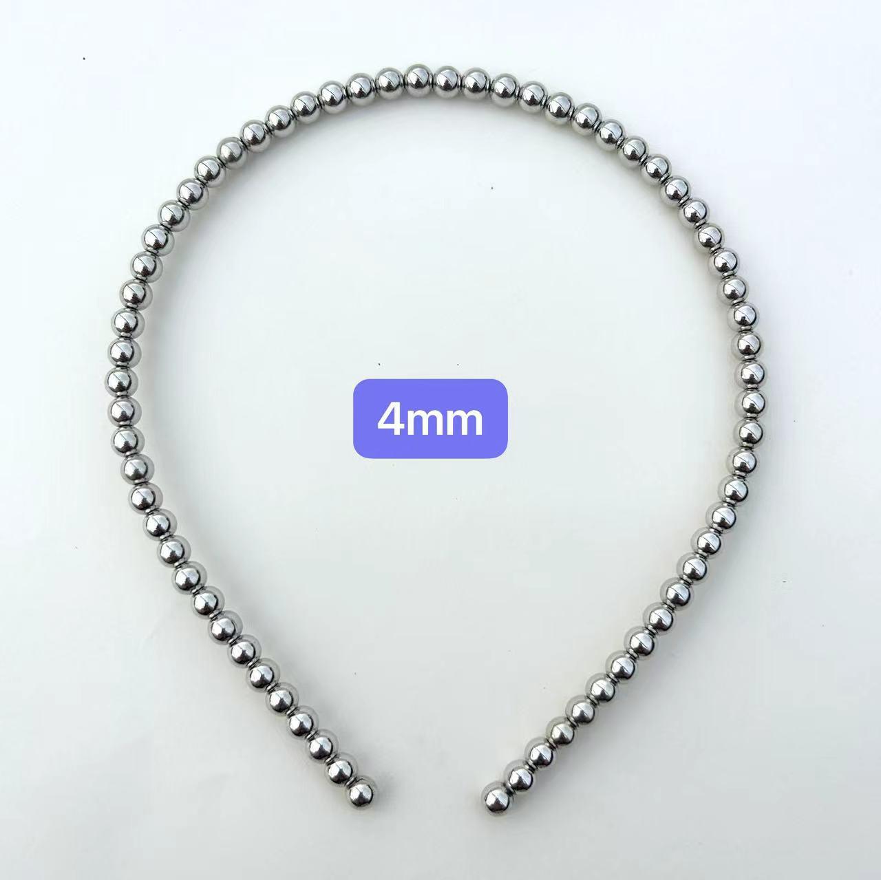 

Стиль блогера Срібна перлова балетна пов язка на голову: Елегантний головний убір з ниткою з намистин CCB