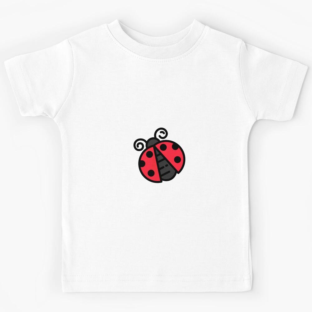 Cute Minimal Ladybird Kids T-Shirt 160