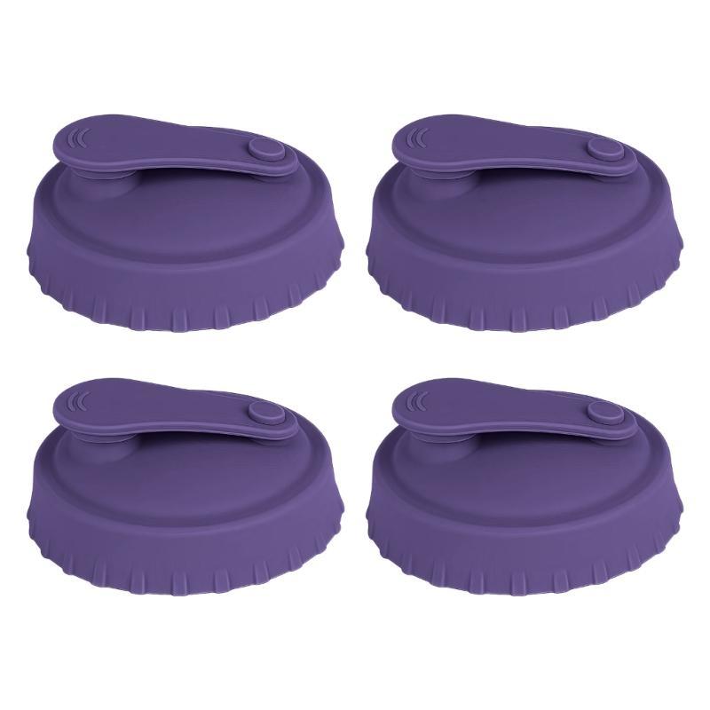 Efficient Silicone Can Covers Preserve Beverage Leak Proof Design Universal Fit Most Can Dishwasher Safe Sustainable