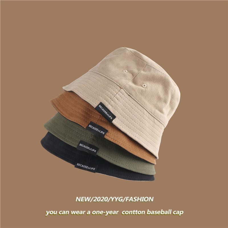 Trendy Black Fisherman Hat Breathable Windproof Summer Bucket Hat For Men And Women