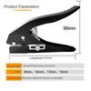 10Mm Circle Hole Punch Paper Punch Hand-Held Round Single Hole Punch For ID Cards PVC Cards Badge Photos Durable