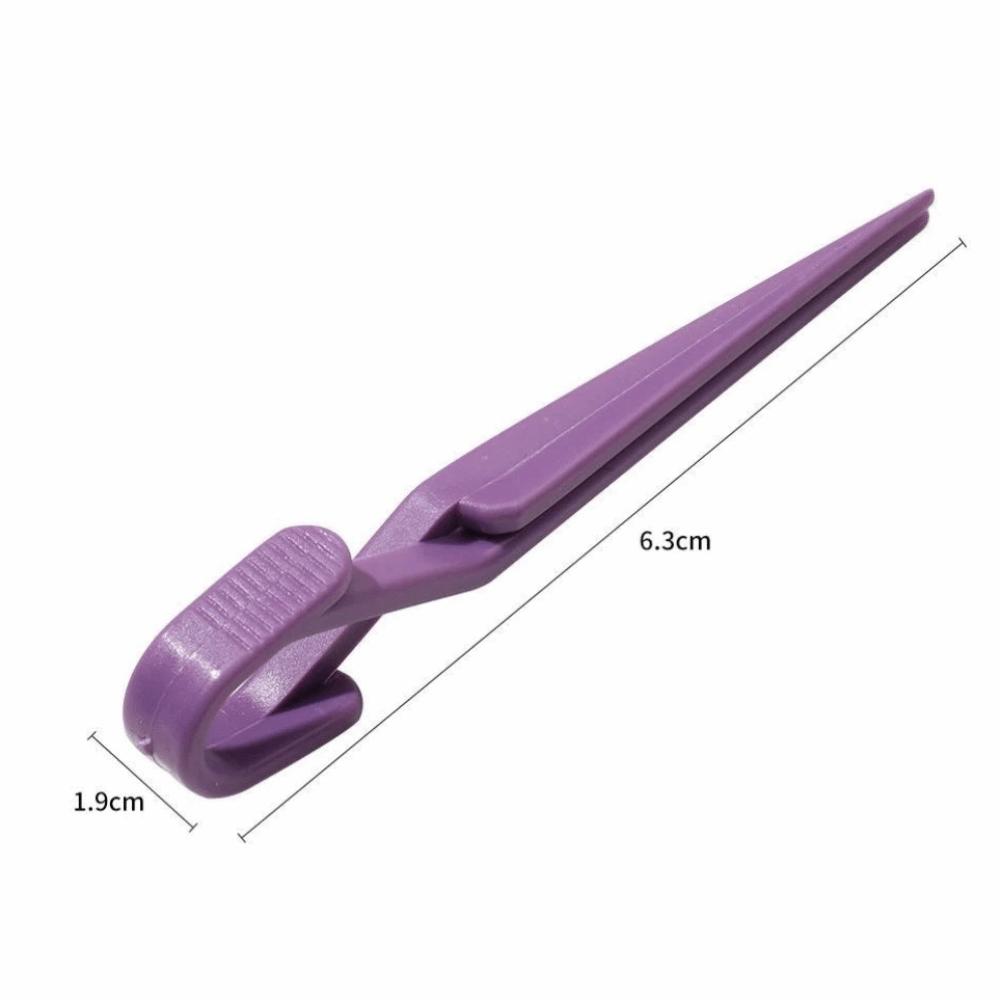 20pcs Pink Purple Nail Painting Protection Clip for Manicure Tools