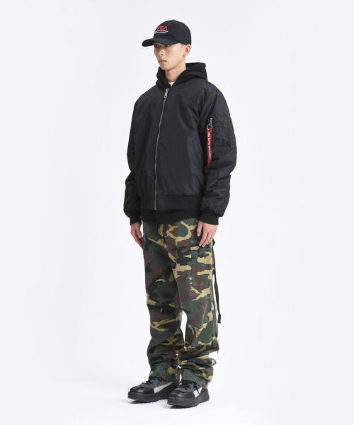 Jachetă de zbor Alpha Industries Ma-1 Oxford Neagră