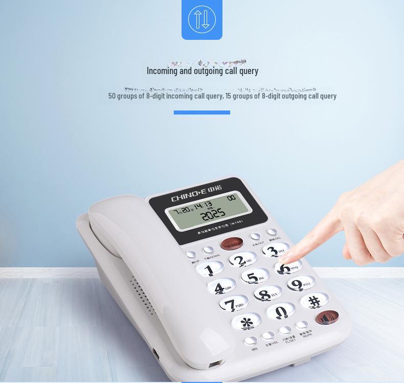 Zhongnuo W288 Wired Office & Home Fixed Telephone