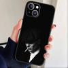 T-Peaky Blinders Coole Telefoonhoesje Voor iPhone 17 16 15 14 13 12 Max Plus Siliconen Zwarte Cover
