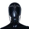 Schwarze mehrlagige Maske, Vollgesichtsmaske für Frauen, sexy Schmuck, Kostüm, Haare, Karneval, Club, Verkleidung, Rave-Accessoires, Cosplays, Geschenk