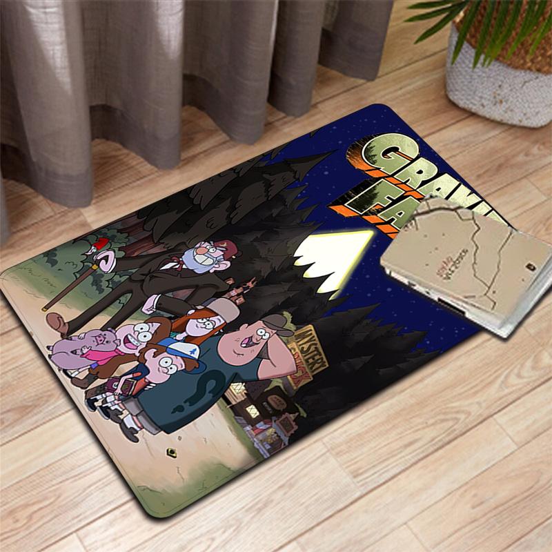 Gravity Falls Rug Floor Mat for Living Room or Bedroom Soft and Comfortable Carpet a Gift for Birthday and Holiday.NFF0928633