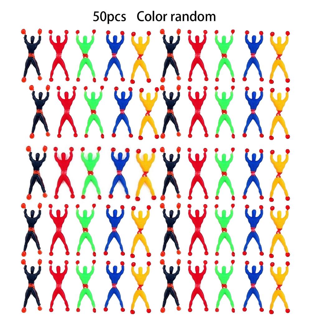 Sticky Person, Wall Climber, Rolling Person, Wall Climber, Toy, Window Climber, Party Gift, Fidget Toy, Color Random