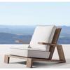 Outdoor Teak Single Sofa Lounge Chair