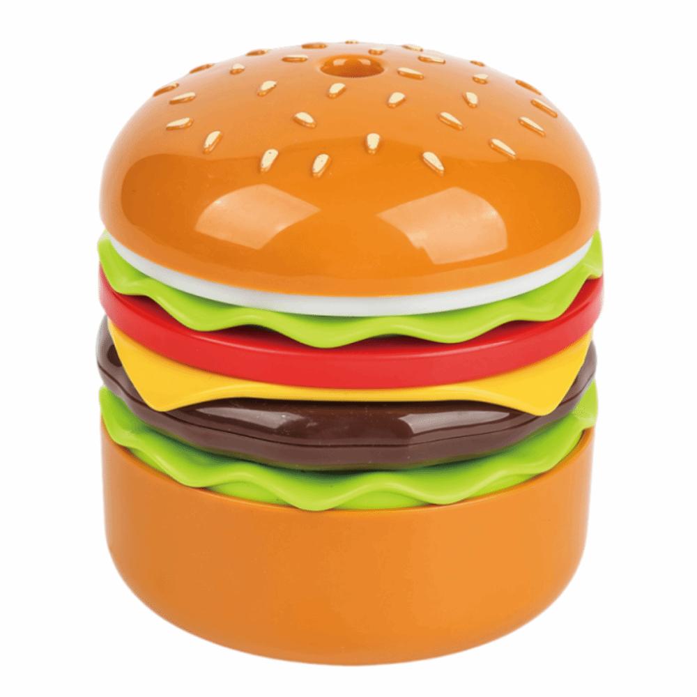 

150ml Hamburger Air Humidifier Creative Cool Mist Air Purifier Durable LED Aroma Diffuser Travel жовтий