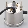 Daytona Motorcycle Mechanical Speedometer Stainless Body/White Panel/White LED 60 140km/h 15635