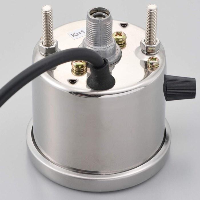 Daytona Motorcycle Mechanical Speedometer Stainless Body/White Panel/White LED 60 140km/h 15635