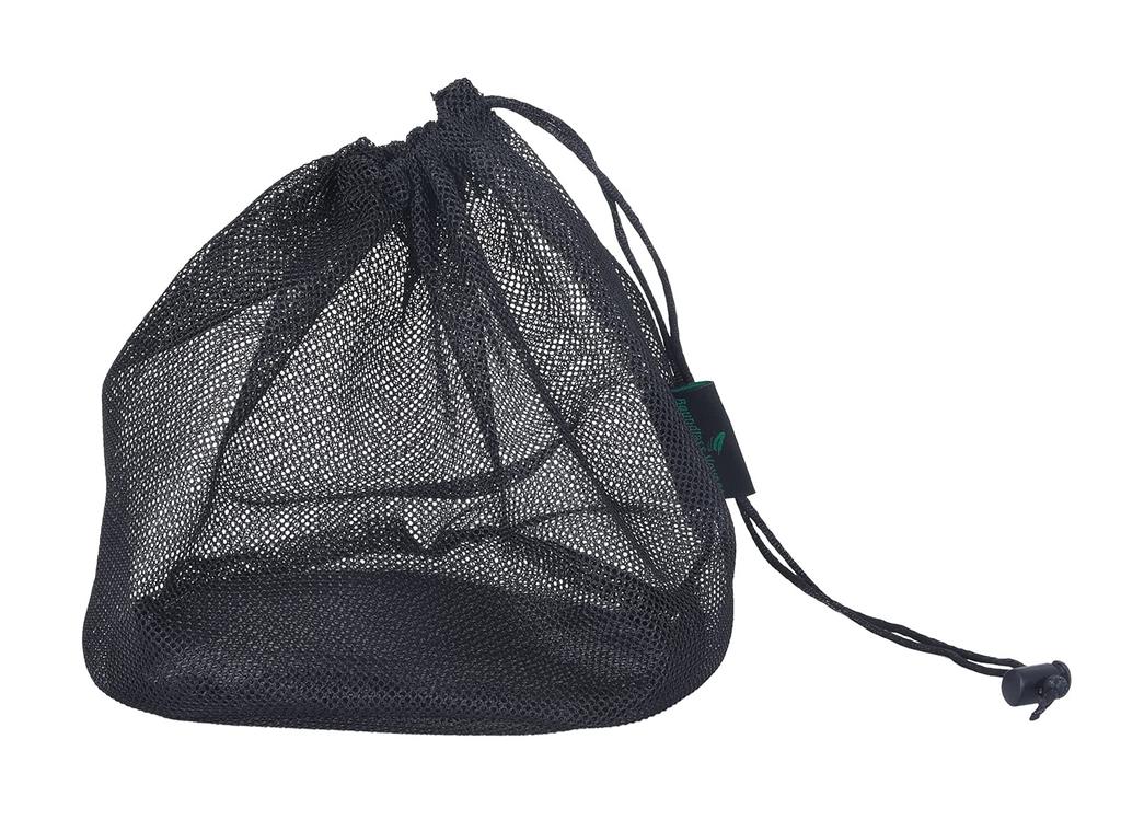 Boundless Voyage of Mesh Round String Net Nylon Storage Pouches for Outdoor and Black XL X BVP04 [Set 5] Bags, Bottom, Bags, Travel, Gear, Golf,