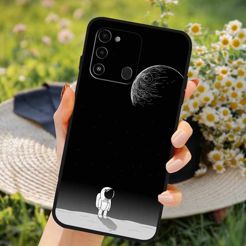 For Tecno Spark GO 2022 Case 2024 Cat Cartoon Soft TPU Silicone Phone Case For Tecno Spark 8C Cover Protective Spark8C KG5k KG5j