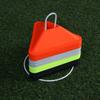 5Pcs Football Training Disc Triangle Soccer Practice Field Sports Agility Training Cone Portable Equipment For Kids Adult