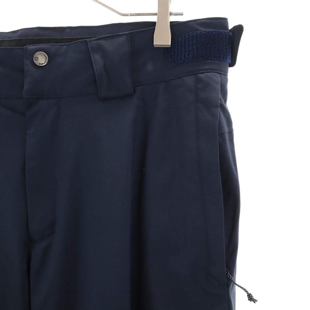 Unused SALOMON Shell Pants M Navy Outdoors Men's Used