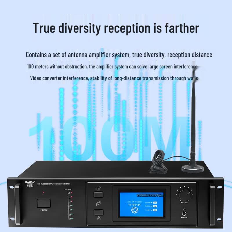 HuiDu HD-4800 Wireless Conference System (CN Version)
