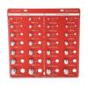 28 Thread Nut and Bolt Thread Checker Multipurpose Tool for 4mm X To 14mm X Metric Coarse To Fine Threads Checker, 0.7 2.0 Threads, 6-32 1/2-20