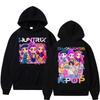 KPop Huntrix Anime Demon Hunters Hoodies Fashion Popular Aesthetic Sweatshirts Men Women Loose Fleece Casual Vintage Tracksuit