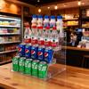 1pc Multi-layer Acrylic Transparent Desktop Beverage Display Organizer, Multifunctional Beer, Cola, Canned Soda, Storage Shelf