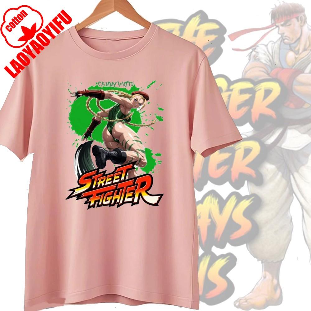 

2025 Street Fighter Чун Ли Лонг VTG Американский Уличный Мужчины и Женщины Любители Instagram Супер Популярная Футболка с Коротким Рукавом S